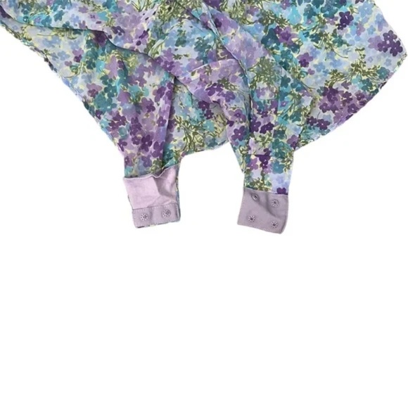 Victoria's Secret Floral Lace Lingerie Cami Teddy Bodysuit Sz M - Picture 5 of 8